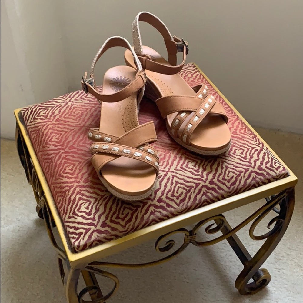 Ugg leather sandals